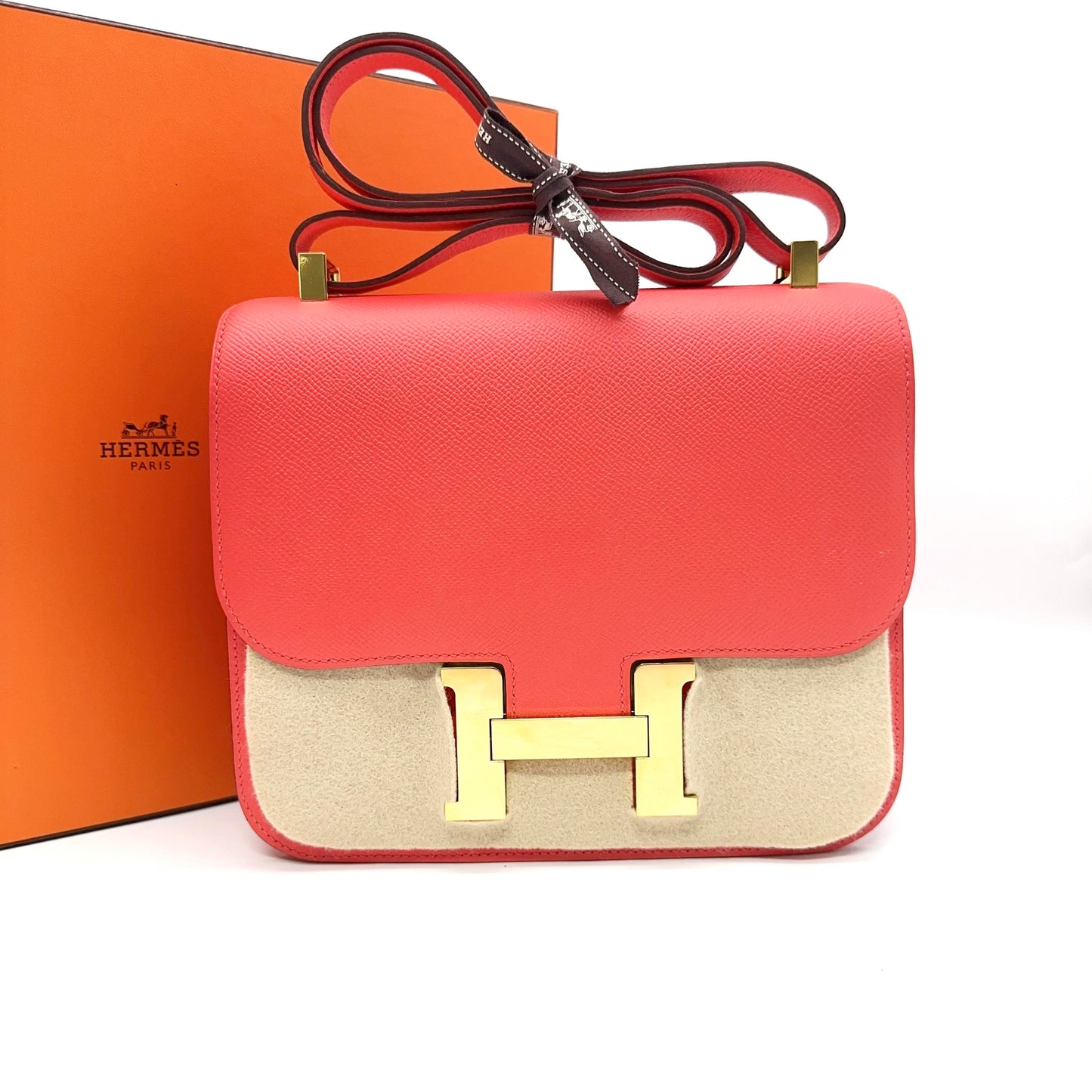 Hermès Constance 24 in Rose Jaipur Epsom Leather[Pre-Owned]