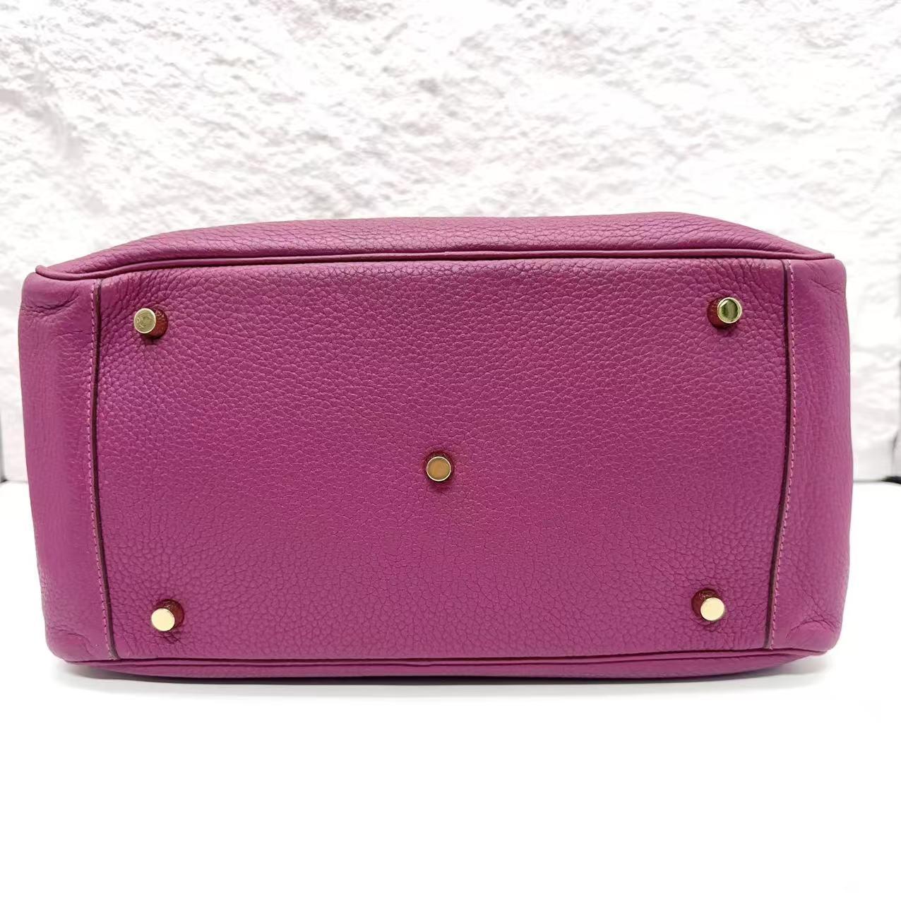 Hermès Lindy 26 Togo Leather in Purple (Anemone) [Pre-Owned]